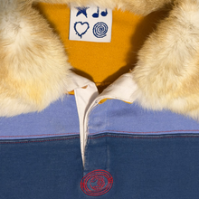 Load image into Gallery viewer, fur collar polo
