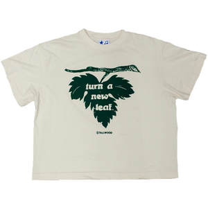 "new leaf" tee